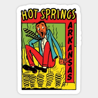 Hot Springs, Arkansas Sticker